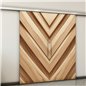 Holzschiebetür Slim-Line - Holzkunst Model 4020 Holzschiebetür Slim-Line - Holzkunst Model 4020