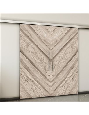 Holzschiebetür Slim-Line - Holzkunst  Model 4080-2