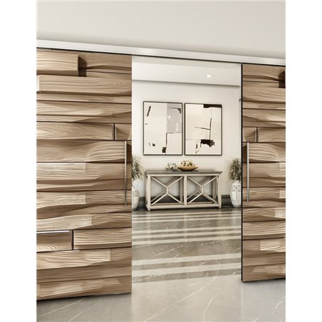 Holzschiebetür Slim-Line - Holzkunst Model 4086
