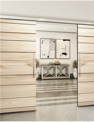 Holzschiebetür Slim-Line - Holzkunst Model 4088