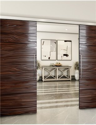 Holzschiebetür Slim-Line - Holzkunst Model 4091