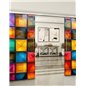 Holzschiebetür Slim-Line - Geometrie Model 4033 Holzschiebetür Slim-Line - Geometrie Model 4033