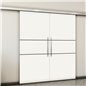 Holzschiebetür Slim-Line - Design-Linien Model 4005 Holzschiebetür Slim-Line - Design-Linien Model 4005