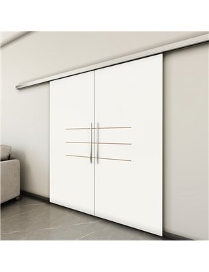Holzschiebetür Slim-Line - Design-Linien  Model 4010-3