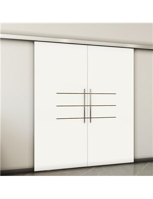 Holzschiebetür Slim-Line - Design-Linien  Model 4011-2