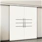 Holzschiebetür Slim-Line - Design-Linien Model 4012 Holzschiebetür Slim-Line - Design-Linien Model 4012