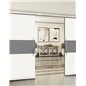 Holzschiebetür Slim-Line - Design-Linien Model 4013 Holzschiebetür Slim-Line - Design-Linien Model 4013