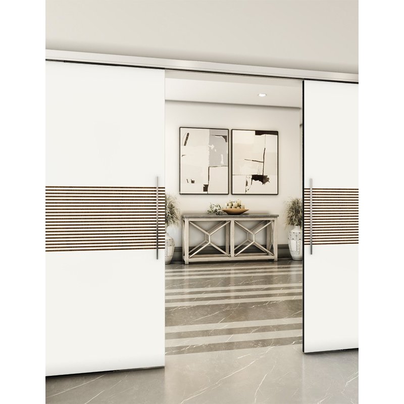 Holzschiebetür Slim-Line - Design-Linien Model 4015 Holzschiebetür Slim-Line - Design-Linien Model 4015