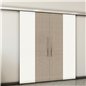 Holzschiebetür Slim-Line - Design-Linien Model 4023 Holzschiebetür Slim-Line - Design-Linien Model 4023