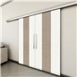 Holzschiebetür Slim-Line - Design-Linien Model 4027 Holzschiebetür Slim-Line - Design-Linien Model 4027
