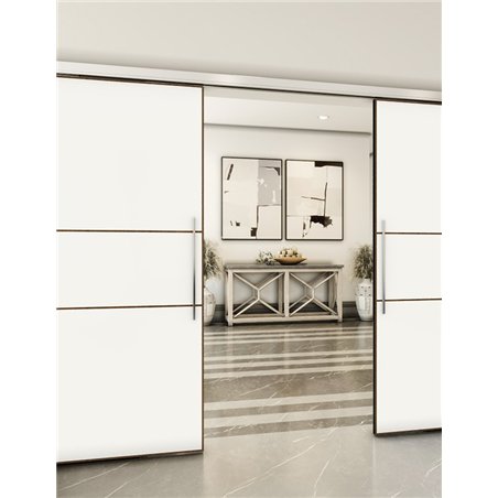 Holzschiebetür Slim-Line - Design-Linien Model 4035
