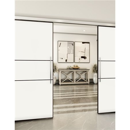 Holzschiebetür Slim-Line - Design-Linien Model 4036