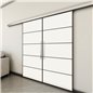 Holzschiebetür Slim-Line - Design-Linien Model 4040 Holzschiebetür Slim-Line - Design-Linien Model 4040