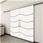 Holzschiebetür Slim-Line - Design-Linien Model 4061 Holzschiebetür Slim-Line - Design-Linien Model 4061
