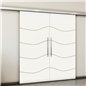 Holzschiebetür Slim-Line - Design-Linien Model 4062 Holzschiebetür Slim-Line - Design-Linien Model 4062