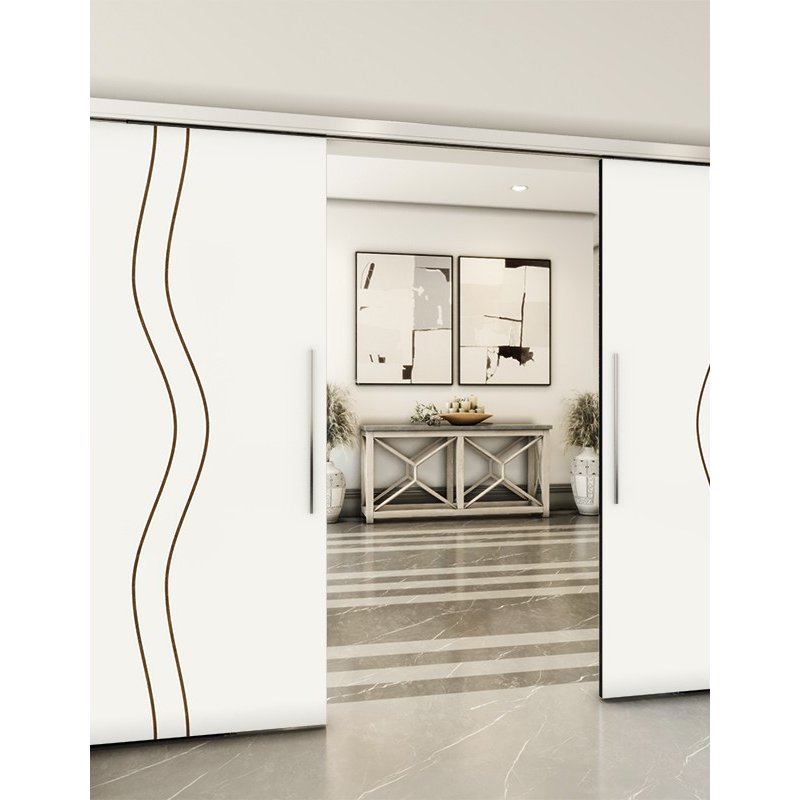 Holzschiebetür Slim-Line - Design-Linien Model 4067 Holzschiebetür Slim-Line - Design-Linien Model 4067