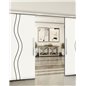 Holzschiebetür Slim-Line - Design-Linien Model 4068 Holzschiebetür Slim-Line - Design-Linien Model 4068