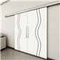 Holzschiebetür Slim-Line - Design-Linien Model 4068 Holzschiebetür Slim-Line - Design-Linien Model 4068