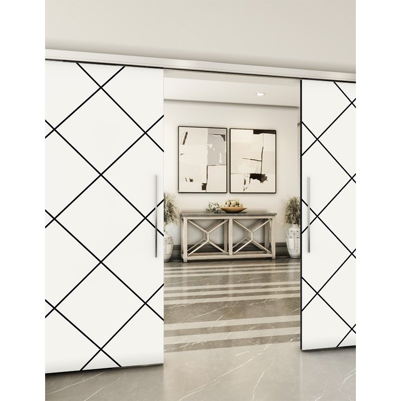 Holzschiebetür Slim-Line - Design-Linien Model 4069 Holzschiebetür Slim-Line - Design-Linien Model 4069