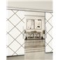 Holzschiebetür Slim-Line - Design-Linien Model 4071 Holzschiebetür Slim-Line - Design-Linien Model 4071