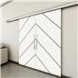 Holzschiebetür Slim-Line - Design-Linien Model 4073 Holzschiebetür Slim-Line - Design-Linien Model 4073