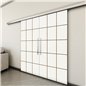 Holzschiebetür Slim-Line - Design-Linien Model 4079 Holzschiebetür Slim-Line - Design-Linien Model 4079