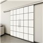 Holzschiebetür Slim-Line - Design-Linien Model 4080 Holzschiebetür Slim-Line - Design-Linien Model 4080