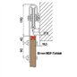 Holzschiebetür Barn-Line - Eiche Model 1033 Holzschiebetür Barn-Line - Eiche Model 1033