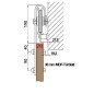 Holzschiebetür Barn-Line - Wenge Model 1009 Holzschiebetür Barn-Line - Wenge Model 1009