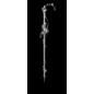 Glasschiebetür SLIM-LINE Floral Schwert Gelasert Auf Klarglas Glasschiebetür SLIM-LINE Floral Schwert Gelasert Auf Klarglas