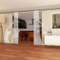 Glasschiebetür SLIM-LINE Rüssel Gelasert Auf Klarglas Glasschiebetür SLIM-LINE Rüssel Gelasert Auf Klarglas