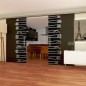 Glasschiebetür SLIM-LINE Sushi II Gelasert Auf Grauglas Glasschiebetür SLIM-LINE Sushi II Gelasert Auf Grauglas