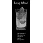 Glasschiebetür SLIM-LINE Long Island Gelasert Auf Grauglas Glasschiebetür SLIM-LINE Long Island Gelasert Auf Grauglas