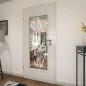 Lichtausschnitt Bär Gelasert Auf Klarglas Lichtausschnitt Bär Gelasert Auf Klarglas