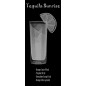 Lichtausschnitt Tequila Sunrise Gelasert Auf Klarglas Lichtausschnitt Tequila Sunrise Gelasert Auf Klarglas