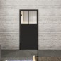 Ganzglastür Loft Schwarzlack 25 Auf Klarglas Ganzglastür Loft Schwarzlack 25 Auf Klarglas