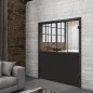 Ganzglastür Loft Schwarzlack 26 Auf Klarglas Ganzglastür Loft Schwarzlack 26 Auf Klarglas