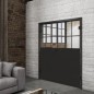 Ganzglastür Loft Schwarzlack 27 Auf Klarglas Ganzglastür Loft Schwarzlack 27 Auf Klarglas