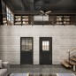 Ganzglastür Loft Schwarzlack 30 Auf Klarglas Ganzglastür Loft Schwarzlack 30 Auf Klarglas