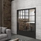 Ganzglastür Loft Schwarzlack 31 Auf Klarglas Ganzglastür Loft Schwarzlack 31 Auf Klarglas
