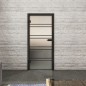 Ganzglastür Loft Schwarzlack 16 Blickdicht Ganzglastür Loft Schwarzlack 16 Blickdicht