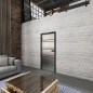 Ganzglastür Loft Schwarzlack 16 Blickdicht Ganzglastür Loft Schwarzlack 16 Blickdicht