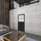 Ganzglastür Loft Schwarzlack 23 Blickdicht