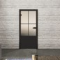 Ganzglastür Loft Schwarzlack 36 Blickdicht Ganzglastür Loft Schwarzlack 36 Blickdicht