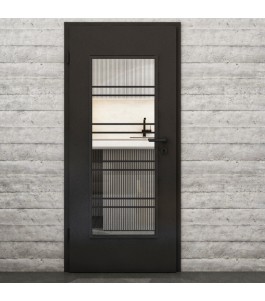 Lichtausschnitt Loft Schwarzlack 16 Auf Klarglas