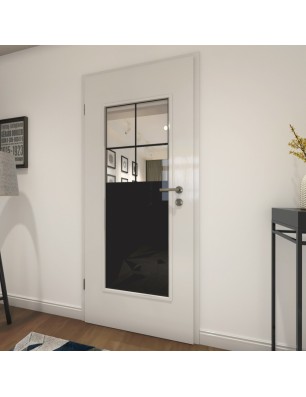 Lichtausschnitt Loft Schwarzlack 23 Auf Klarglas