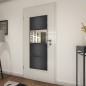 Lichtausschnitt Loft Schwarzeisen Genietet 26 Auf Klarglas Lichtausschnitt Loft Schwarzeisen Genietet 26 Auf Klarglas