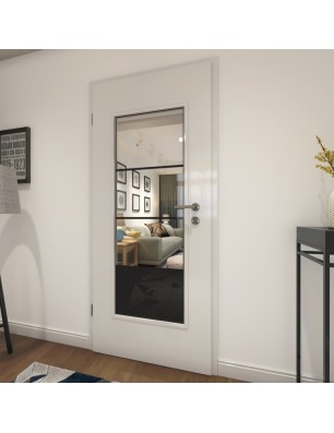 Lichtausschnitt Loft Schwarzlack 32 Auf Klarglas