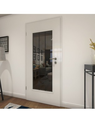 Lichtausschnitt Loft Schwarzlack 11 Auf Grauglas