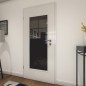 Lichtausschnitt Loft Schwarzlack 23 Auf Grauglas